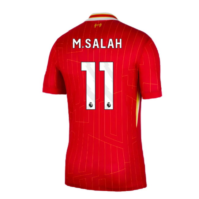 2024-2025 Liverpool Home Shirt (M.Salah 11)-SoccerKits Hub | Buy Soccer Jerseys Online